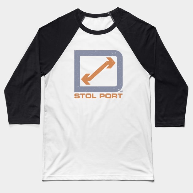 Stol Port Baseball T-Shirt by RetroWDW